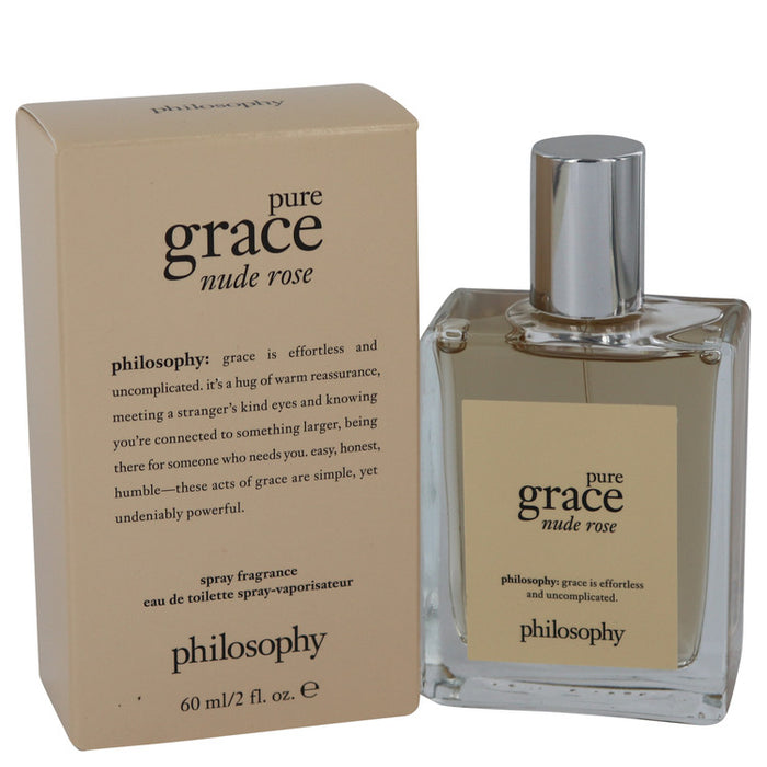 Pure Grace Nude Rose by Philosophy Eau De Toilette Spray 2 oz for Women.