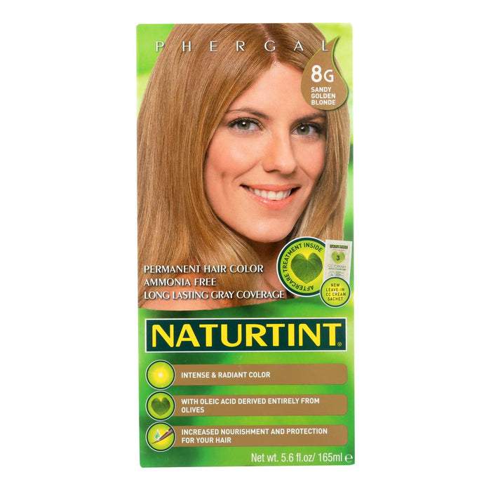 Naturtint Hair Color -Permanent - 8g - Sandy Golden Blonde - 5.28 Oz