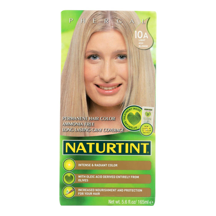 Naturtint Hair Color - Permanent - 10a - Light Ash Blonde - 5.28 Oz.