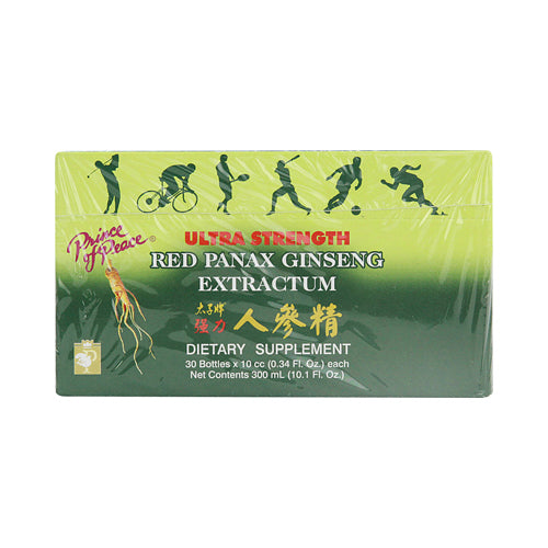 Prince Of Peace Red Panax Ginseng Extractum Ultra Strength -30 Bottles
