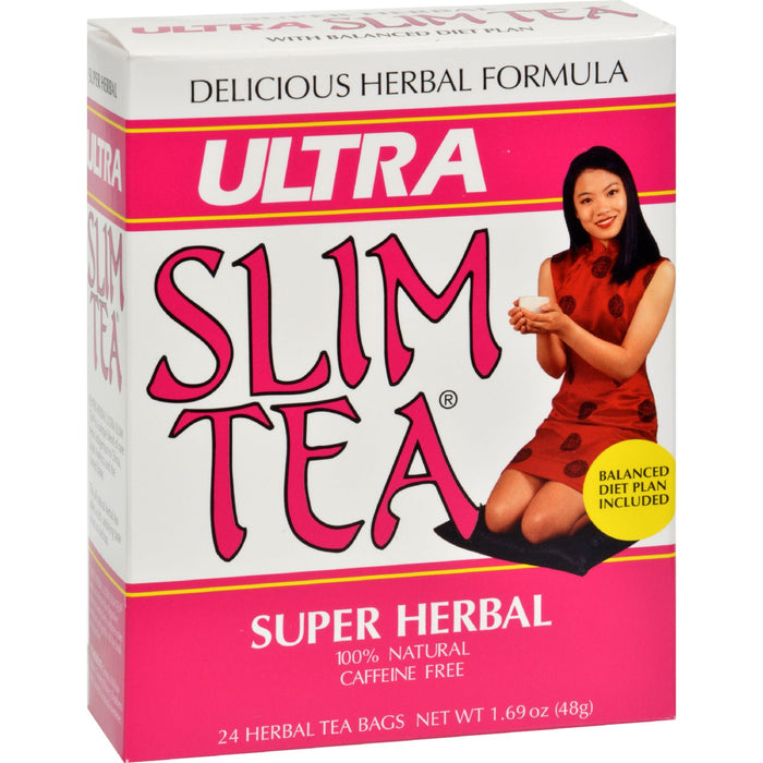 Hobe Labs Ultra Slim Tea Super Herbal - 24 Tea Bags.