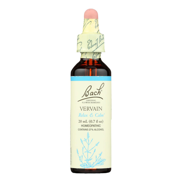Bach Flower Remedies Essence Vervain - 0.7 Fl Oz.