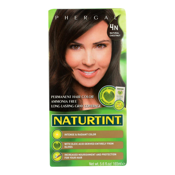 Naturtint Hair Color - Permanent - 4n - Natural Chestnut - 5.28 Oz.