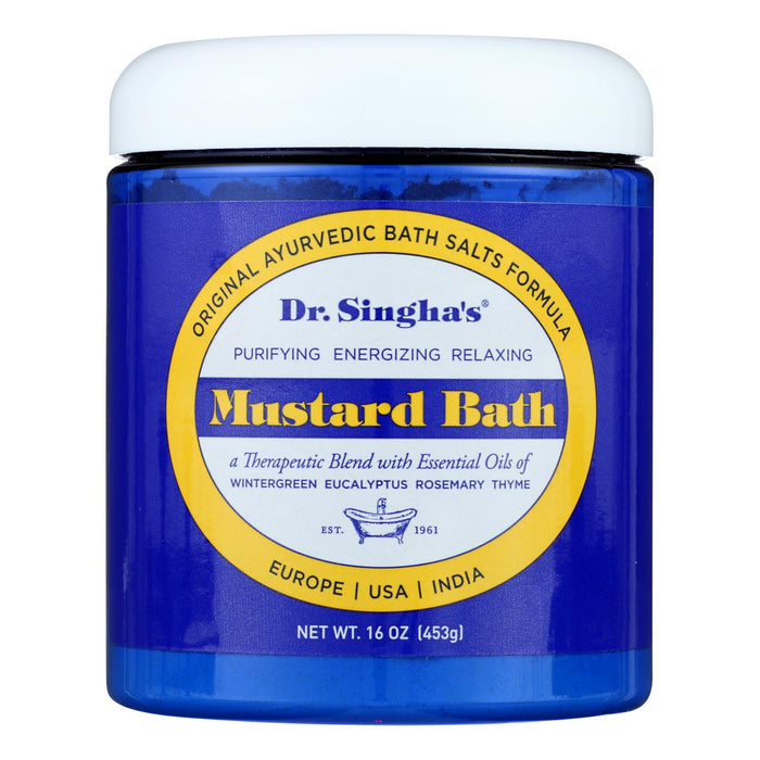 Dr. Singha's Mustard Bath - 16 Oz.