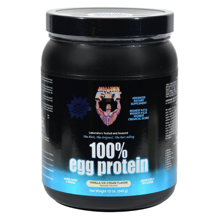Healthy 'n Fit Nutritionals 100% Egg Protein Vanilla Ice Cream - 12 Oz.