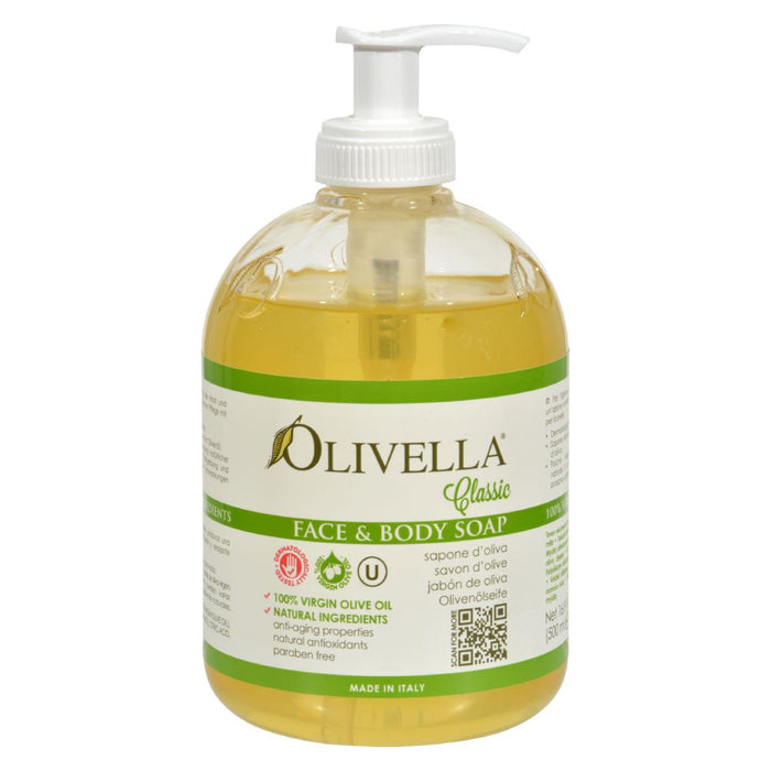 Olivella Face And Body Soap - 16.9 Fl Oz.