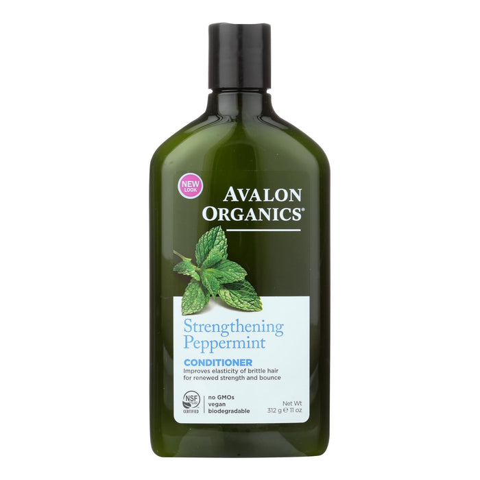 Avalon Organics Revitalizing Conditioner With Babassu Oil Peppermint -11 Fl Oz