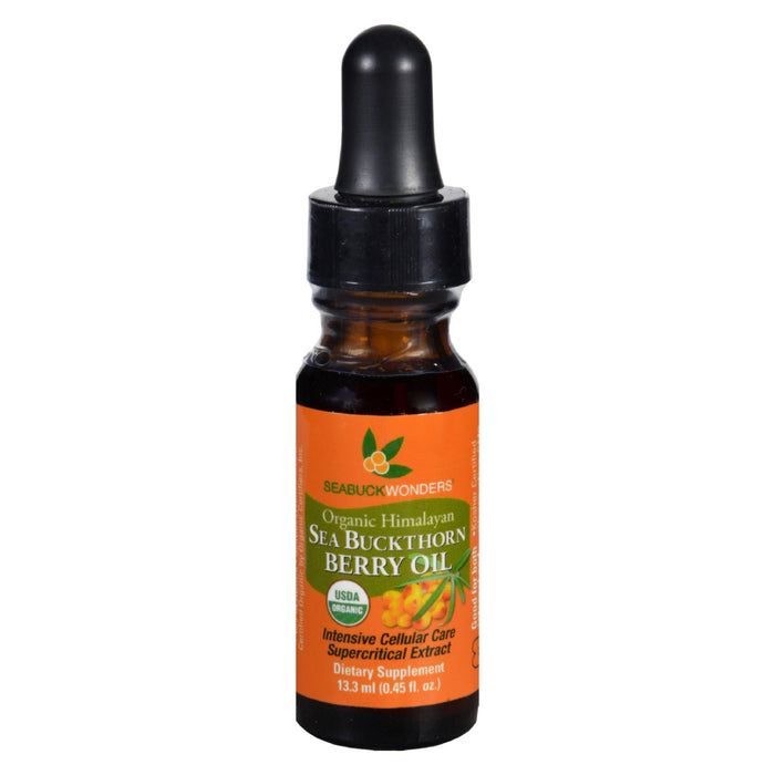Seabuck Wonders Sea Buckthorn Organic Bry Oil - .45 Fl Oz.