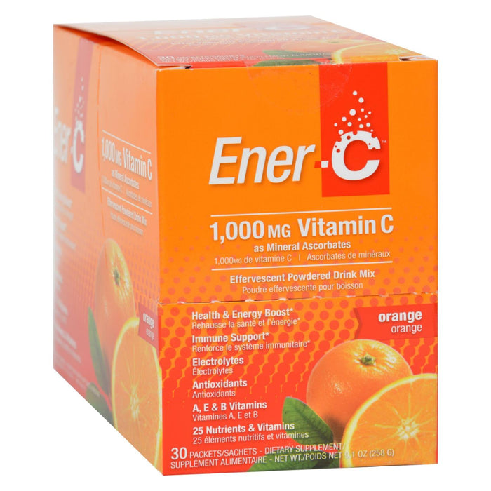 Ener-c Vitamin Drink Mix - Orange -1000 Mg - 30 Packets