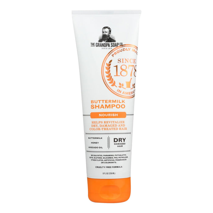 Grandpa Soap Shampoo - Buttermilk - 8 Fl Oz.