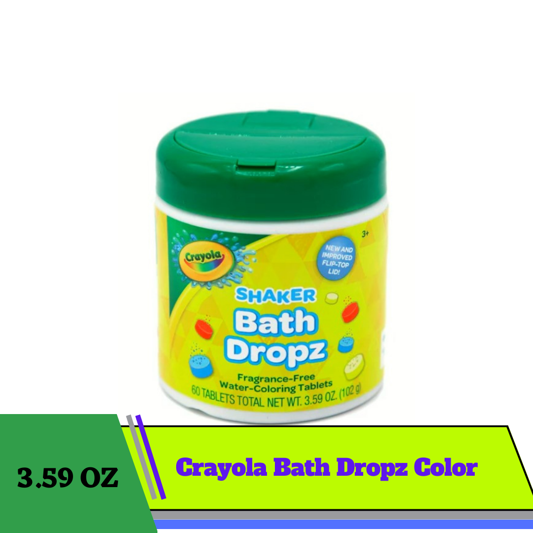 Crayola Bath Dropz Color, 3.59 OZ — Eclat Trade