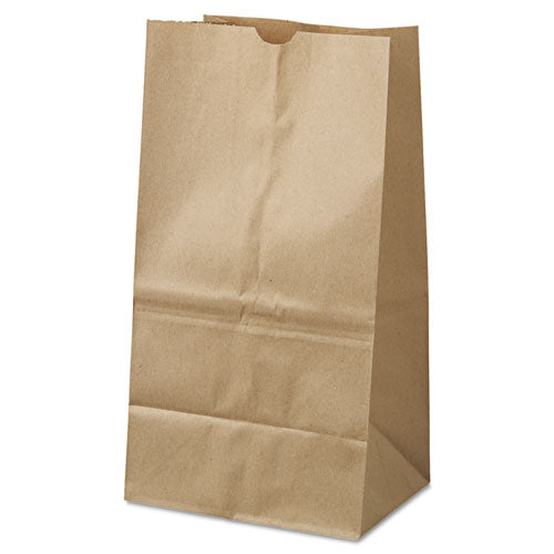 Grocery Paper Bags, #25 Squat Size, 8.25" X 6.13" X 15.88", Natural, 500/bundle.
