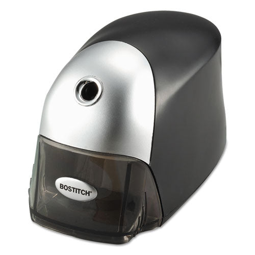 Quietsharp Executive Electric Pencil Sharpener, Ac-powered, 4 X 7.5 X 5, Black/graphite.