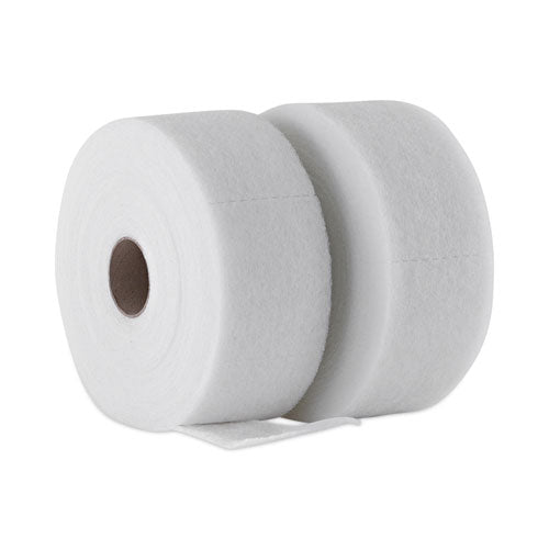 Trapeze Disposable Dusting Sheets, 5" X 125 Ft, White, 250 Sheets/roll, 2 Rolls/carton