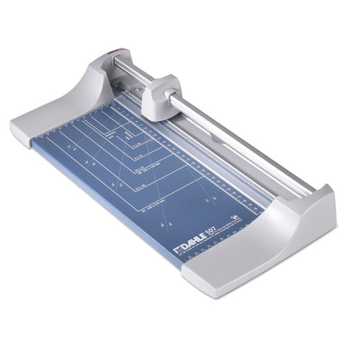 Rolling/rotary Paper Trimmer/cutter, 7 Sheets, 12" Cut Length, Metal Base, 8.25 X 17.38.