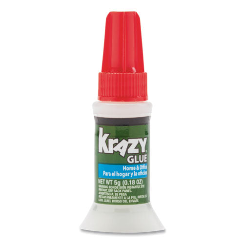 All Purpose Brush-on Krazy Glue, 0.18 Oz, Dries Clear.