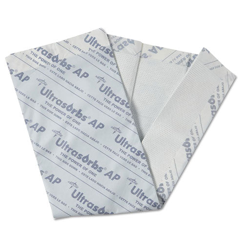 Ultrasorbs Ap Underpads, 31" X 36", White, 10/pack.