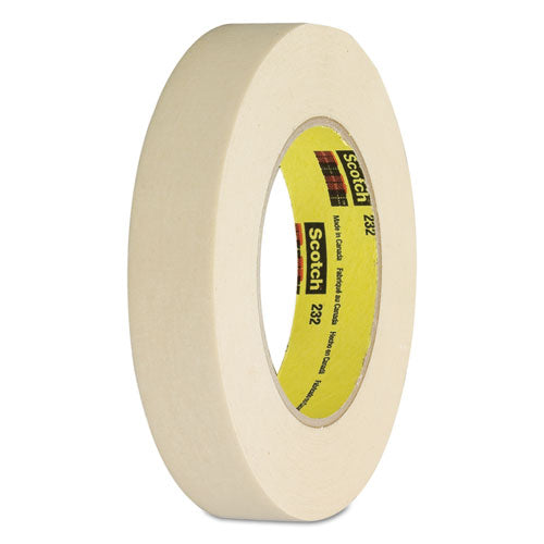 High-performance Masking Tape 232, 3" Core, 18 Mm X 55 M, Tan.