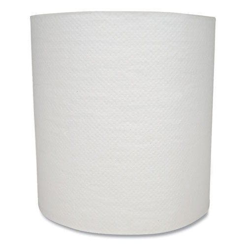Morsoft Universal Roll Towels, 1-ply, 8" X 700 Ft, White, 6 Rolls/carton