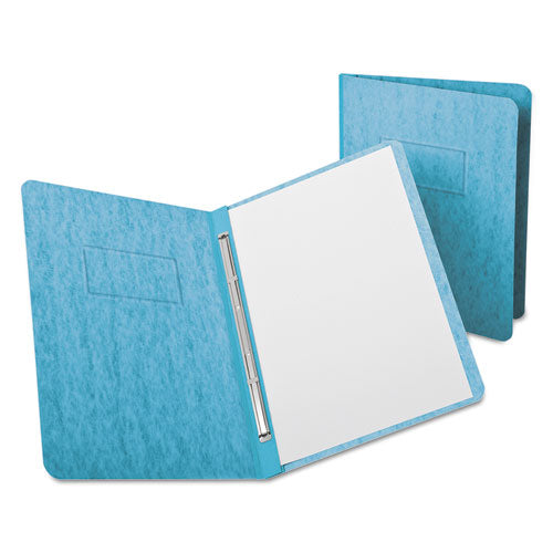 Heavyweight Pressguard And Pressboard Report Cover W/reinforced Side Hinge,2-prong Fastener, 3" Cap, 8.5 X 11,  Light Blue