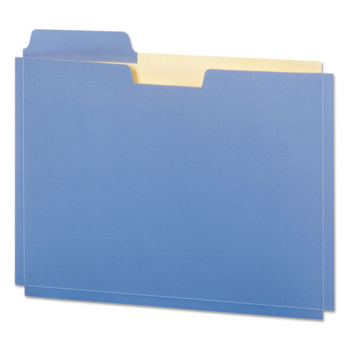 File Folder Pocket, 0.75" Expansion, Letter Size, Assorted Colors, 10/pack