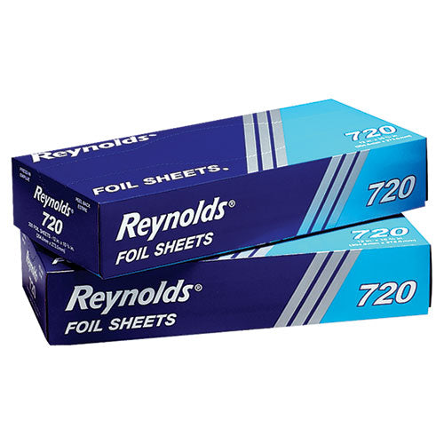 Pop-up Interfolded Aluminum Foil Sheets, 12 X 10.75, Silver, 200/box, 12 Boxes/carton