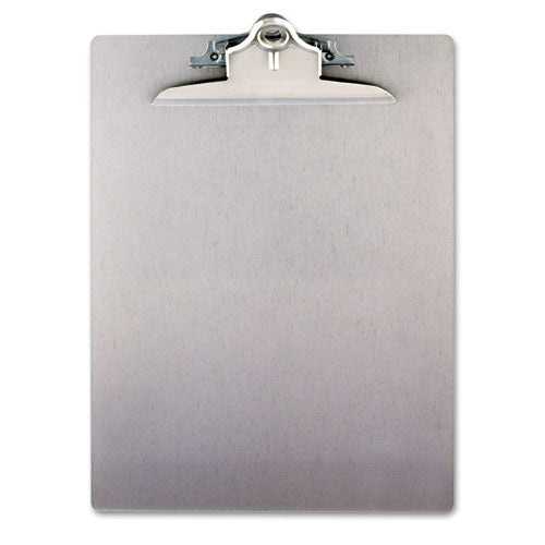 Recycled Aluminum Clipboard With High-capacity Clip, 1" Clip Capacity, Holds 8.5 X 11 Sheets, Silver.