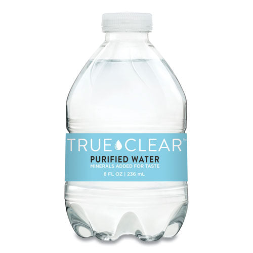 Purified Bottled Water, 8 Oz Bottle, 24 Bottles/carton, 168 Cartons/pallet