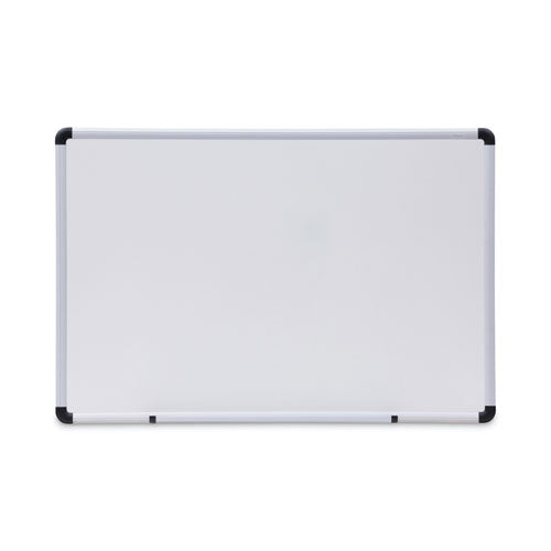 Modern Melamine Dry Erase Board With Aluminum Frame, 36 X 24, White Surface.