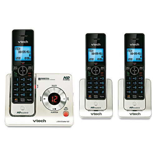 Ls6425-3 Dect 6.0 Cordless Voice Announce Answering System