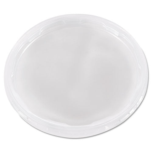 Deli Container Lids, Plug-style, Clear, Plastic, 50/pack, 10 Packs/carton