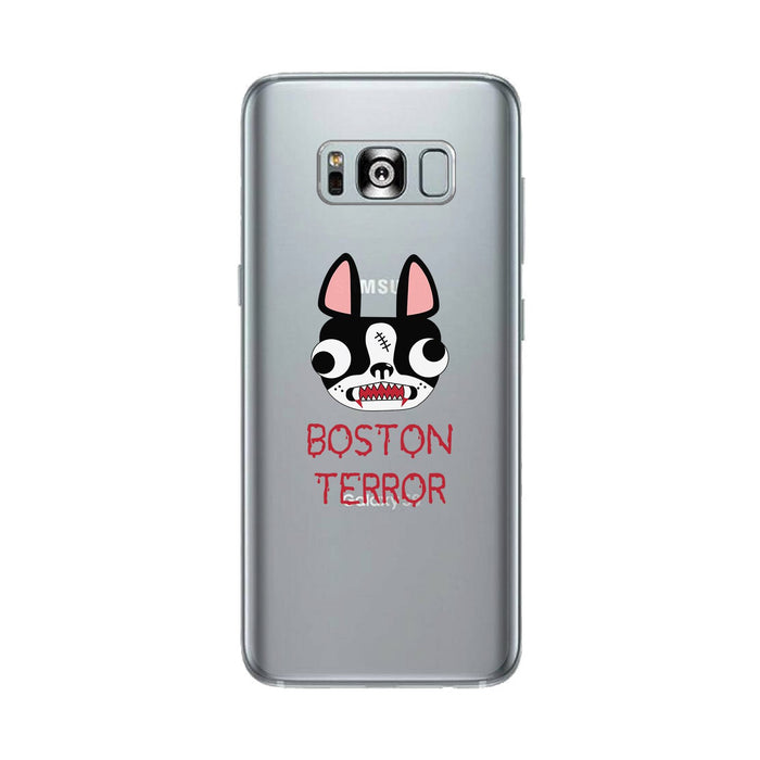 Boston Terror Terrier Clear Phone Case