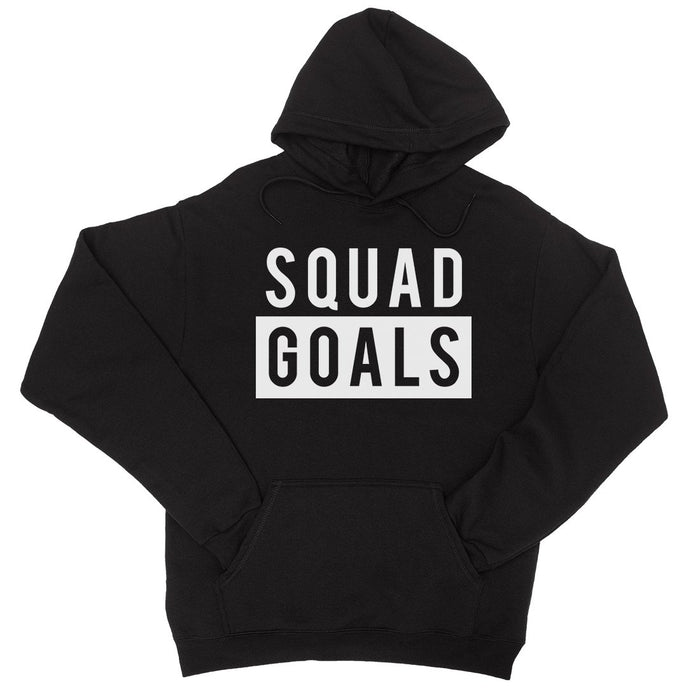 365 Printing Squad Goals Womens Hooded Sweatshirt Workout Motivational Gym Gift
