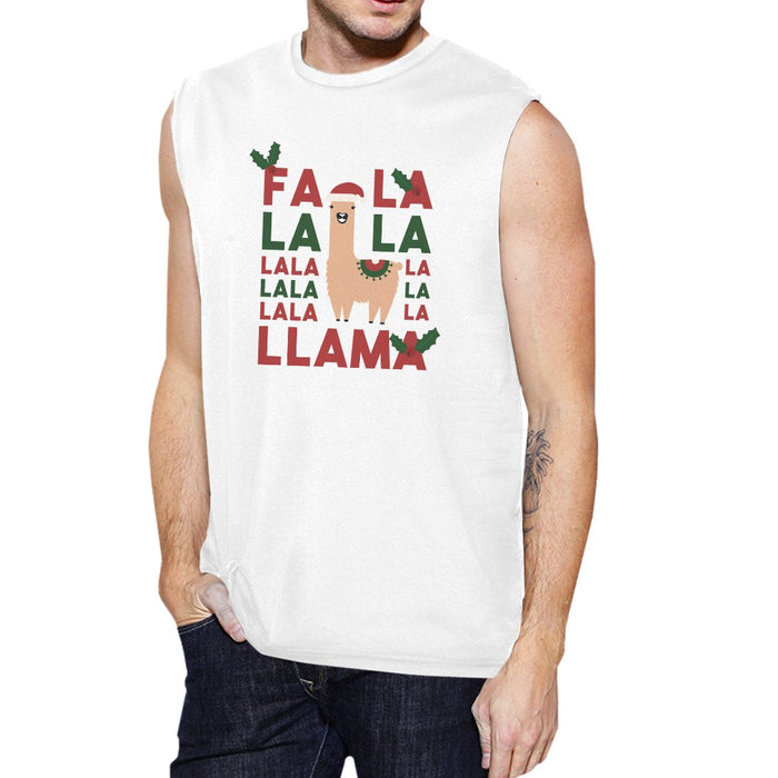 Falala Llama Mens Muscle Shirt