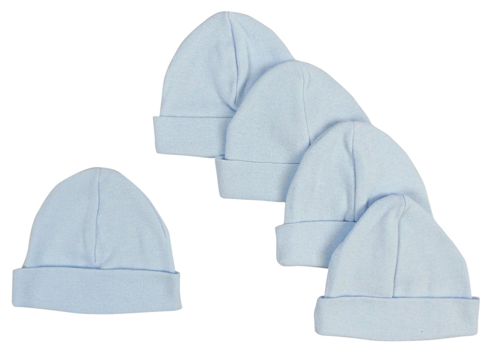 Blue Baby Cap (pack Of 5) .