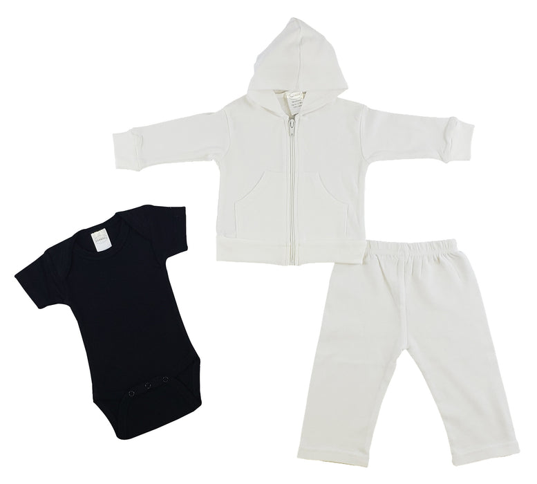 Infant Sweatshirt, Onezie And Pants - 3 Pc Set.