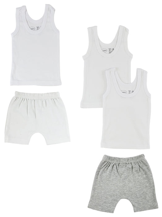 Infant Tank Tops And Shorts.