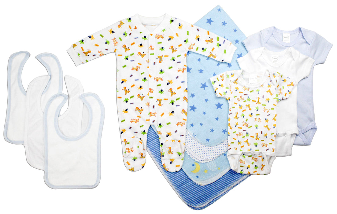 Newborn Baby Boy 11 Pc  Baby Shower Gift Set