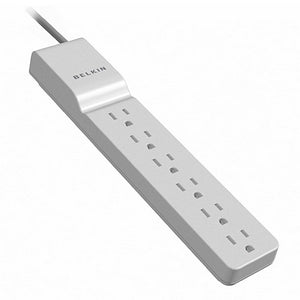 Belkin® Home-Office Series Surge Protector With 6 Outlets, 2.5' Cord