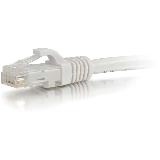 C2G-8ft Cat6 Snagless Unshielded (UTP) Network Patch Cable - White