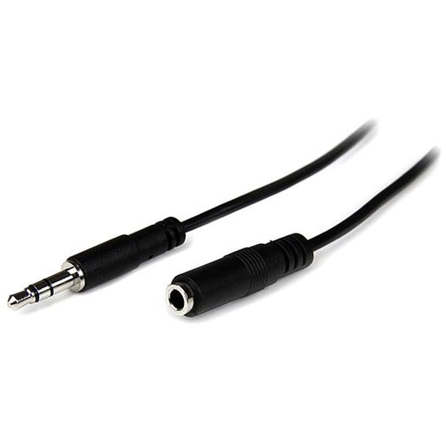 StarTech.com 2m Slim 3.5mm Stereo Extension Audio Cable - M-F