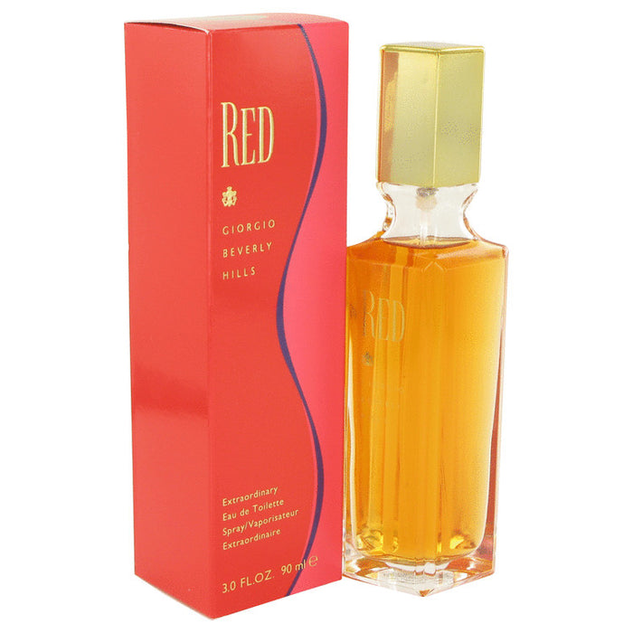 RED by Giorgio Beverly Hills Eau De Toilette Spray for Women