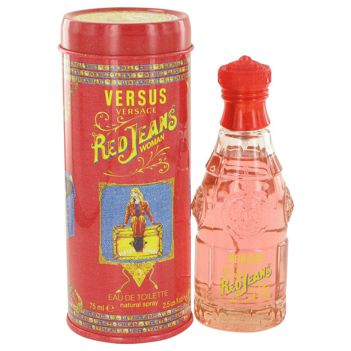 RED JEANS by Versace Eau De Toilette Spray 2.5 oz for Women.