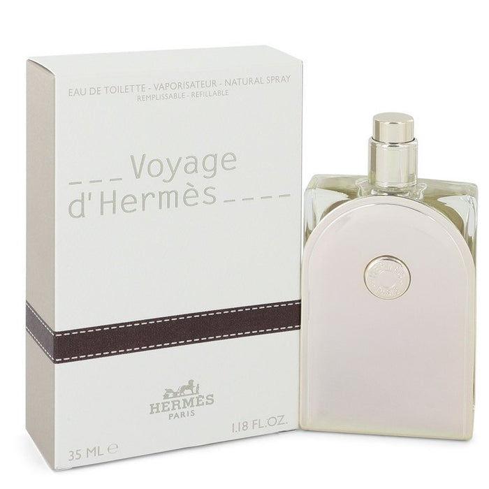 Voyage D'Hermes by Hermes Eau De Toilette Spray Refillable for Men.