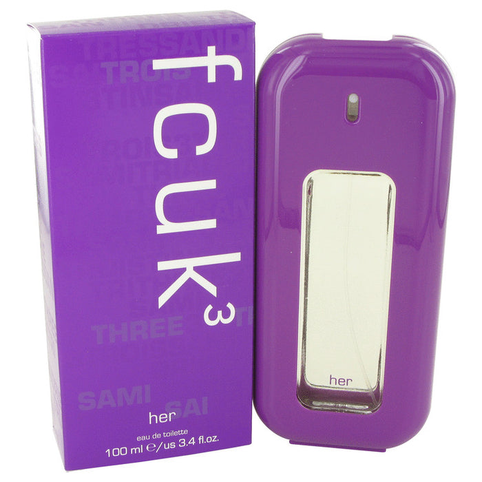 FCUK 3 by French Connection Eau De Toilette Spray