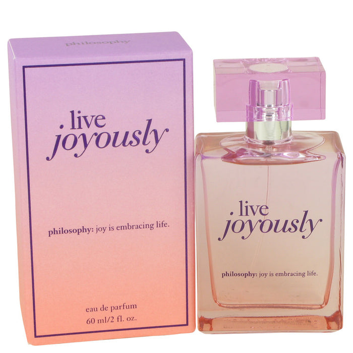 Live Joyously by Philosophy Eau De Parfum Spray 2 oz for Women.