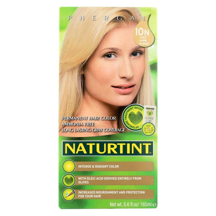 Naturtint Hair Color - Permanent - 10n - Light Dawn Blonde - 5.28 Oz.