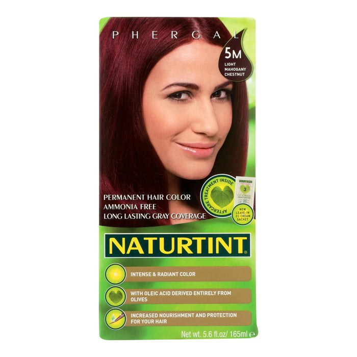 Naturtint Hair Color - Permanent - 5m - Light Mahogany Chestnut - 5.28 Oz.