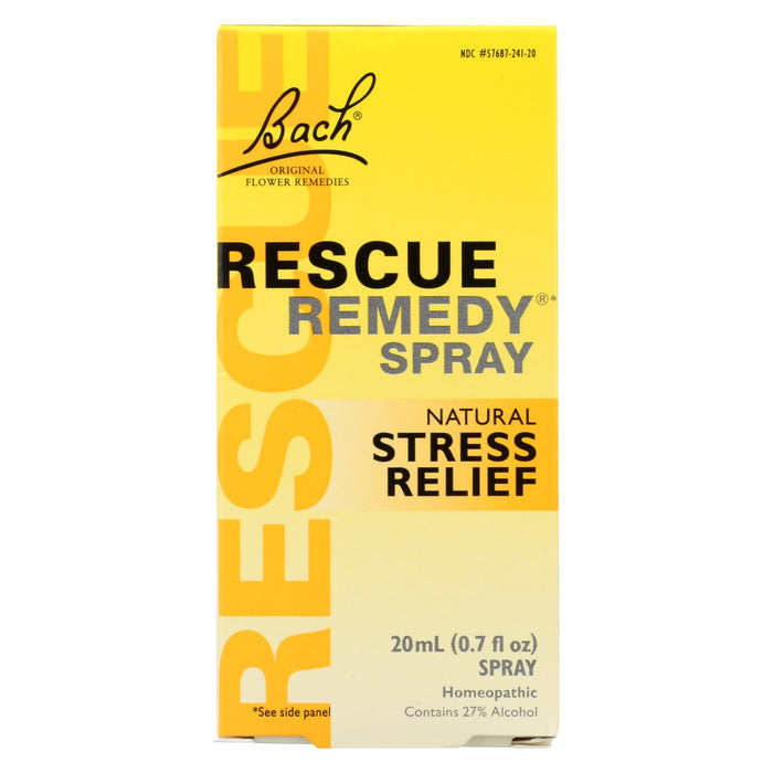 Bach Flower Remedies Essences Rescue Remedy Spray Original Flower - 0.7 Fl Oz.
