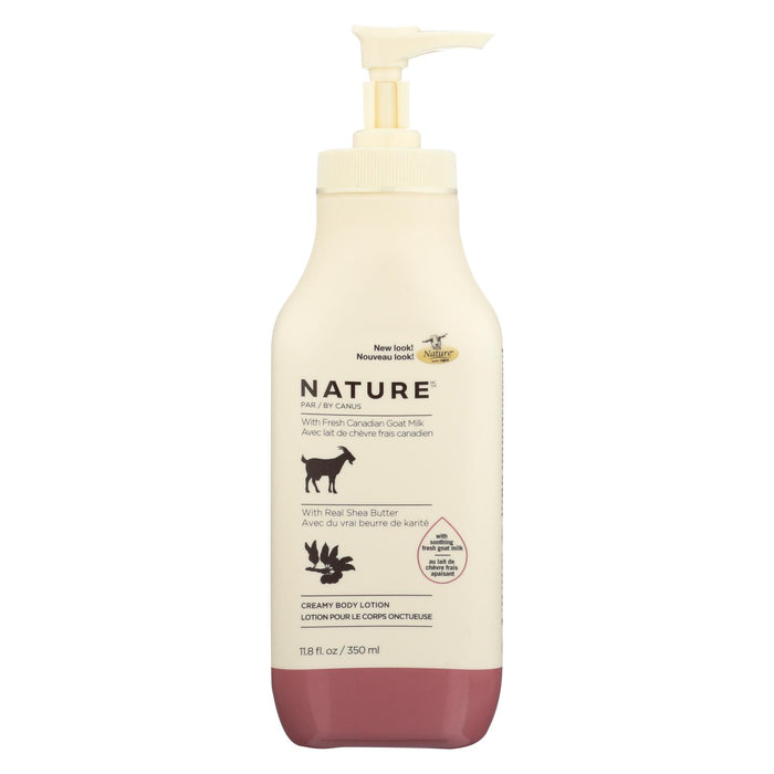 Nature By Canus Lotion - Goats Milk - Nature - Shea Butter - 11.8 Oz